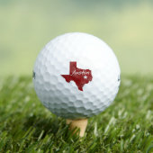 Austin Texas State Star Golfballen (Insitu Shirt)