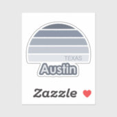 Austin Texas Sticker (Vel)