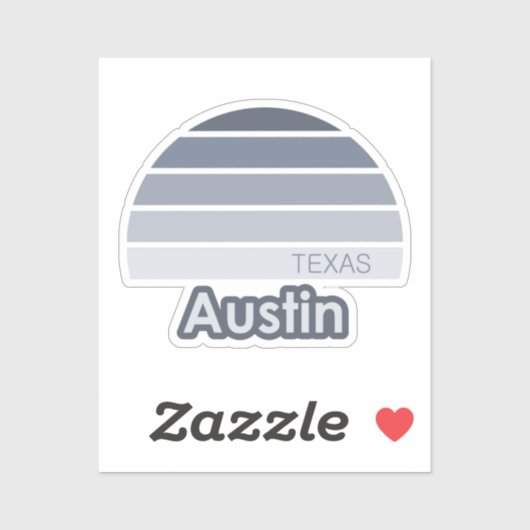 Austin Texas Sticker (Vel)