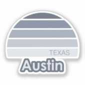 Austin Texas Sticker (Voorkant)