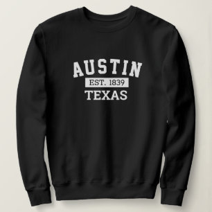 Austin Texas sweatshirt - Opgericht in 1839 Souven