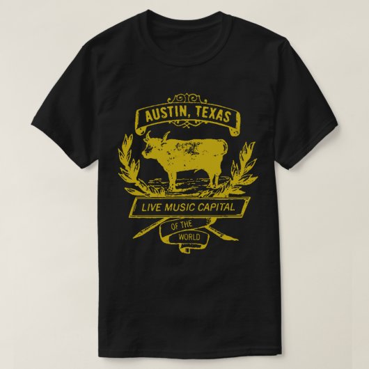 Austin Texas T-shirt (Design voorkant)