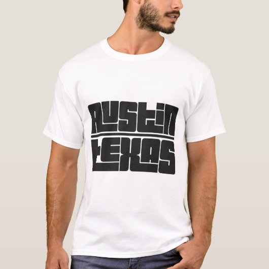 Austin - Texas T-shirt (Voorkant)