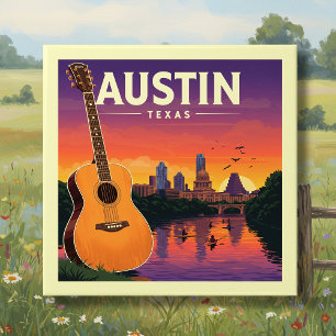 Austin Texas Tegeltje