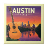 Austin Texas Tegeltje (Voorkant)