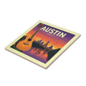 Austin Texas Tegeltje (Zijkant)