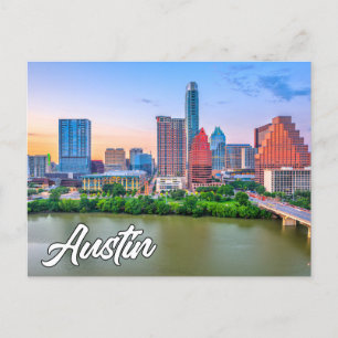 Austin, Texas, VS Briefkaart