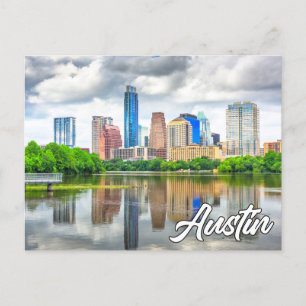 Austin, Texas, VS Briefkaart