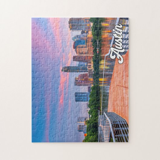 Austin, Texas, VS Legpuzzel (Verticaal)