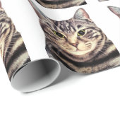 Austin The Bengal Cat Cadeaupapier (Rol Hoek)