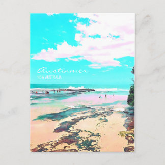 Austinmer Beach NSW South Coast Briefkaart