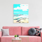 Austinmer Beach NSW South Coast Canvas Afdruk (Insitu (Woonkamer))