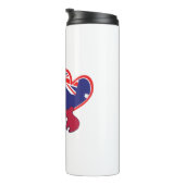 Austrailia USA Kangaroo Koala Thermosbeker (Geroteerd rechts)