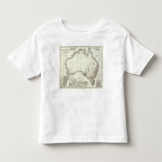 Austral-Continent Kinder Shirts (Voorkant)