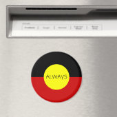 australia aboriginal vlag magneet (Insitu (Vaatwasser))