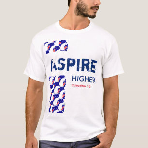 Australia ASPIRE HOGER Christelijke scripts T-shirt