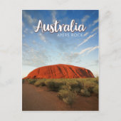 australia ayers rock briefkaart (Voorkant)