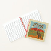 Australia | Ayers Rock Kangoeroes Notitieboek (Binnen)