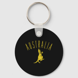 Australia Boxing Kangaroo Sleutelhanger