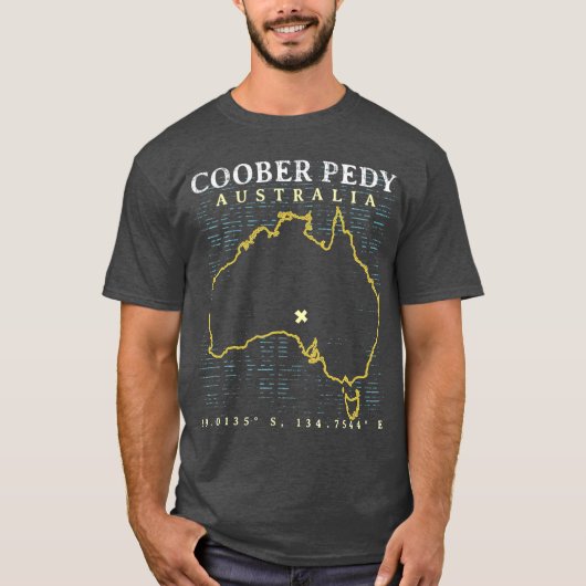 Australia Coober Pedy T-shirt (Voorkant)