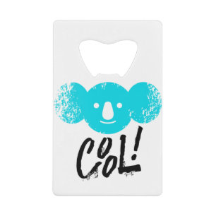 Australia Cool Koala ondersteunt het wild Australi Kredietkaart Flessenopener