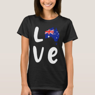 Australia Day Cool Australia Flag for Women Mannen T-shirt
