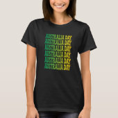 Australia Day Downunder Celebrate 2022 Australia D T-shirt (Voorkant)