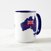 Australia Day Flag Map  Mok (Voorkant rechts)