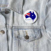 Australia Day Ronde Button 5,7 Cm (In situ)