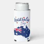 Australia Day Rood Blauw en Wit (Seltzer Voorkant)