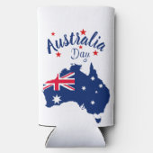 Australia Day Rood Blauw en Wit (Achterkant)