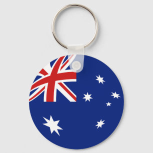 Australia Fisheye Flag Sleutelhanger