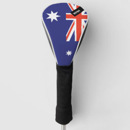 Australia Flag - Custom Golf Club Head Hoesje Golfheadcover