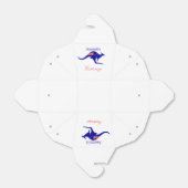Australia Flag Kangaroo Thunder_Cove Bedankdoosjes (Uitgevouwen)