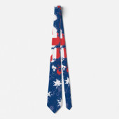 AUSTRALIA FLAG KCALIMA, effect van Masanser Stropdas (Voorkant)