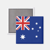 Australia Flag Magnet Magneet (Voorkant / Achterkant)