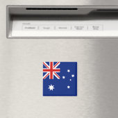 Australia Flag Magnet Magneet (Insitu (Vaatwasser))
