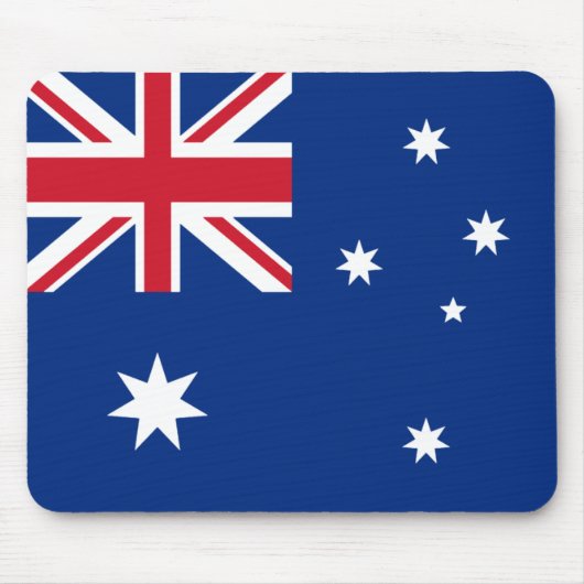 Australia Flag Mousepad Muismat (Voorkant)