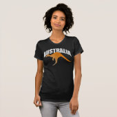 Australia Kangaroo Australian Herinnering T-shirt (Voorkant volledig)