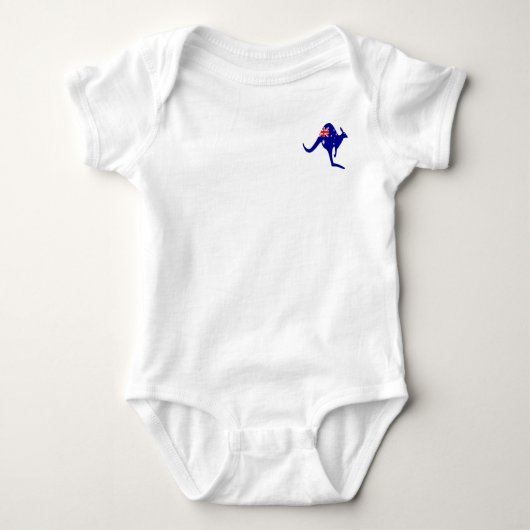 Australia Kangaroo Flag Polo (Voorkant)