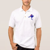 Australia Kangaroo Flag Polo (Voorkant)
