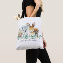 Australia Koala Kangaroo Canvas tas Eco Friendly