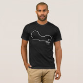 Australia Melbourne Albert Park Circuit T-shirt (Voorkant volledig)