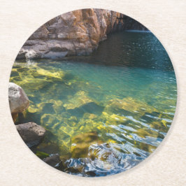 Australia Northern Territory Katherine gorge Ronde Kartonnen Onderzetter