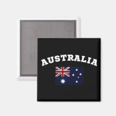Australia Patriotic Magneet (Voorkant / Achterkant)