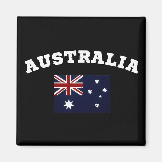 Australia Patriotic Magneet (Voorkant)
