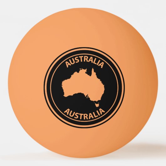 Australia Pingpongballen (Voorkant)
