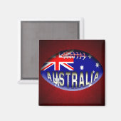 Australia Rugby Ball Magneet (Voorkant / Achterkant)