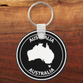 Australia Sleutelhanger (Achterkant)