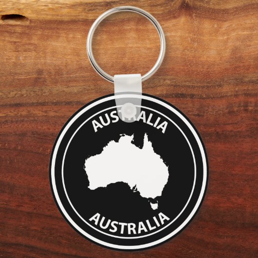 Australia Sleutelhanger (Achterkant)